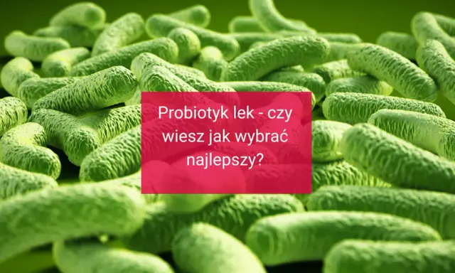 Wizualizacja bakterii, tło dla informacji o probiotyk dla dorosłych. Czy wiesz, jak wybrać najlepszy?